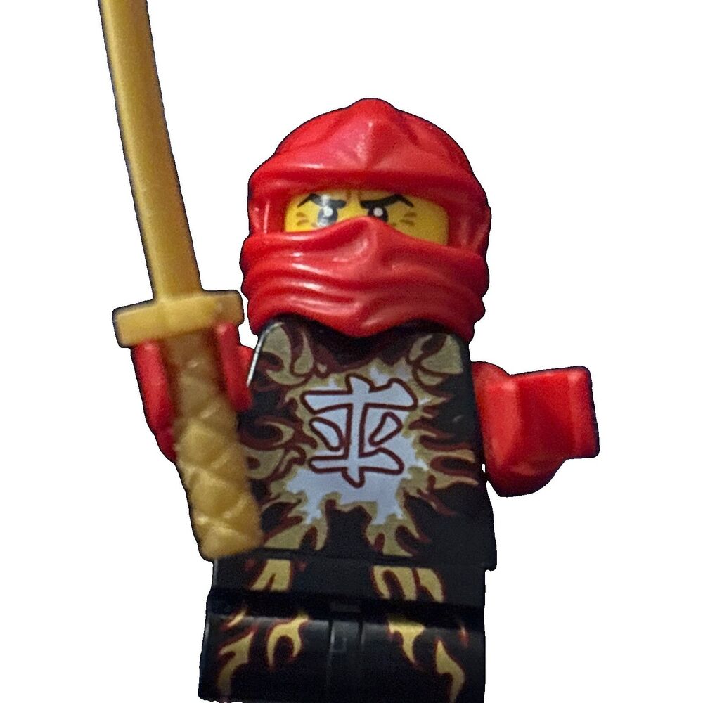 LEGO NINJAGO -- KAI AIRJITZU MINIFIGURE WITH SWORD - Picture 2 of 4